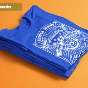 one-color heat transfer t-shirts