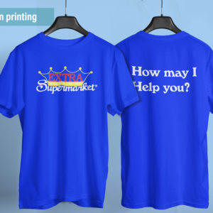 1-color + 3-color custom screen printing t-shirts